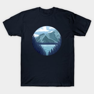 Mountains and Forest T-Shirt